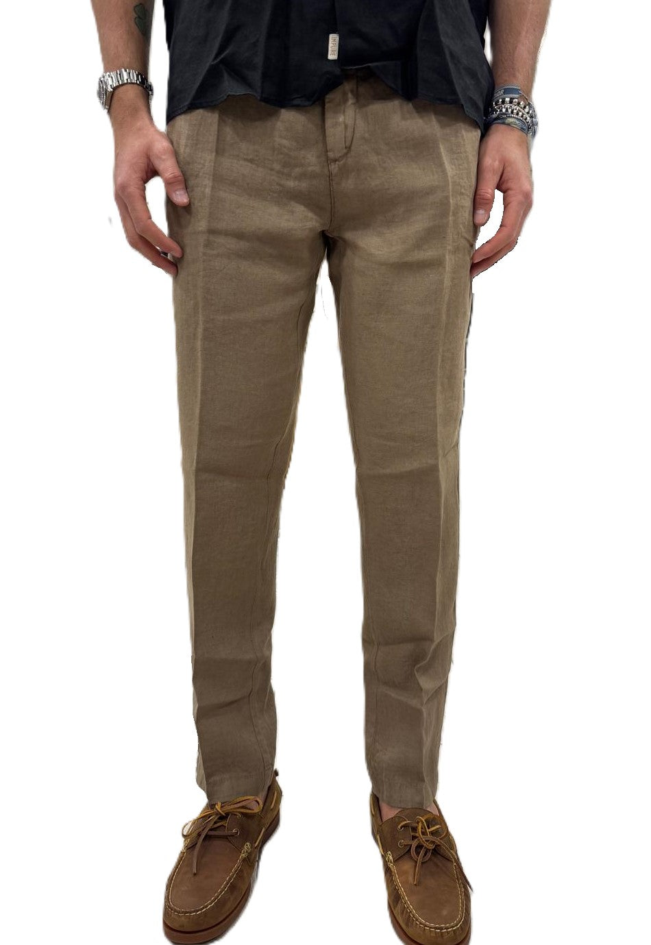 Pantalaccio puro lino squad