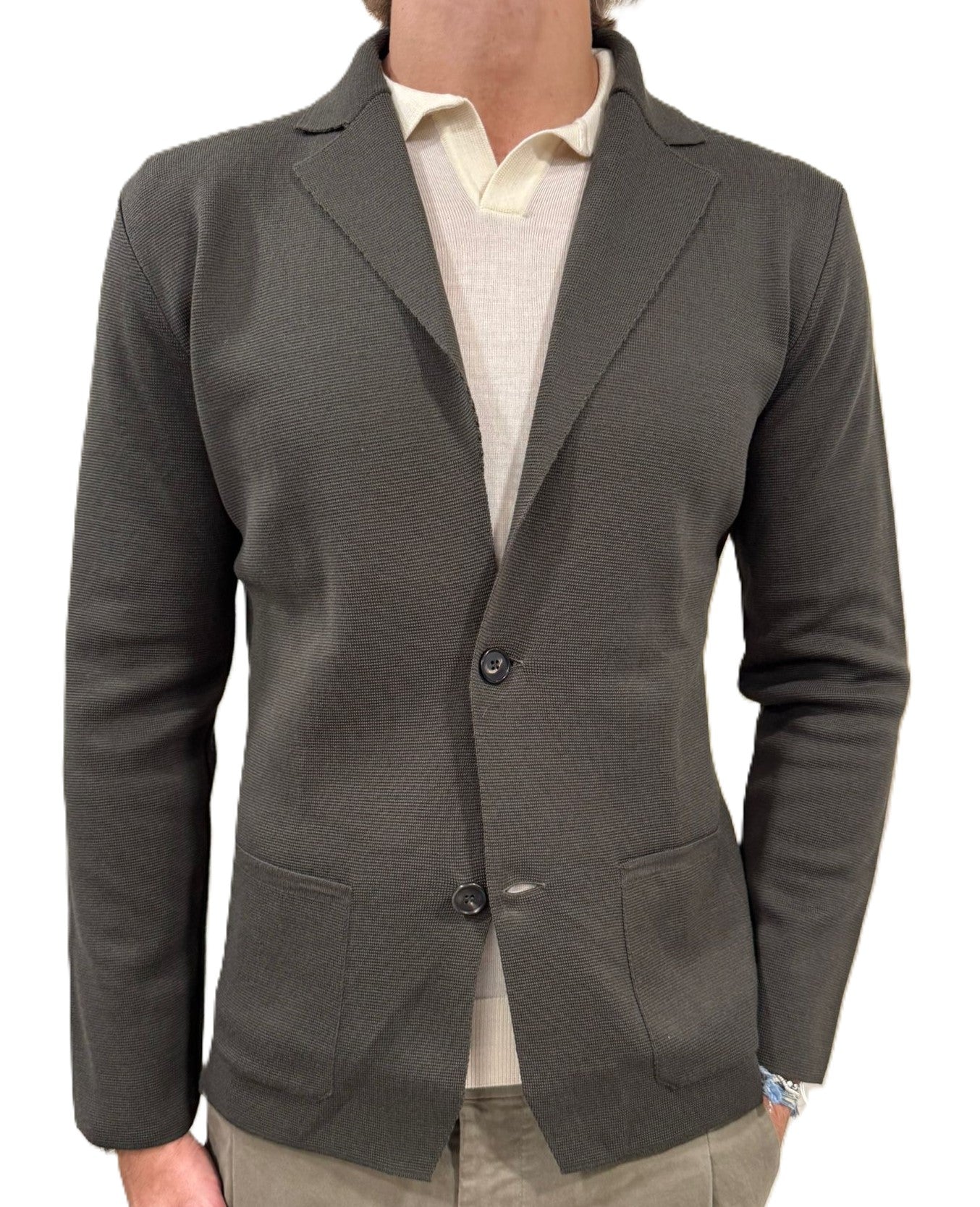 Blazer in maglia