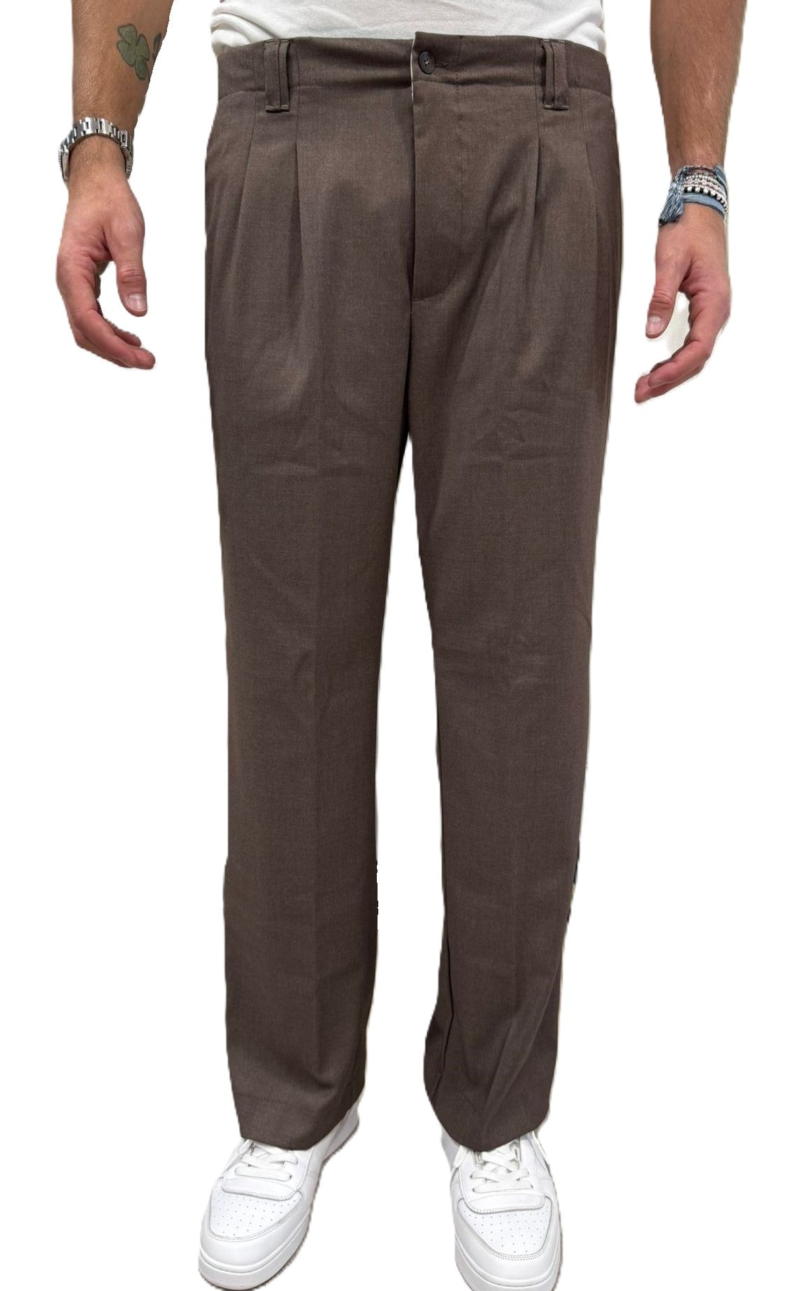 Pantalone Squad in viscosa over