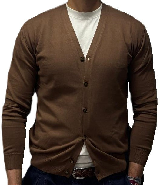 Pure cotton cardigan