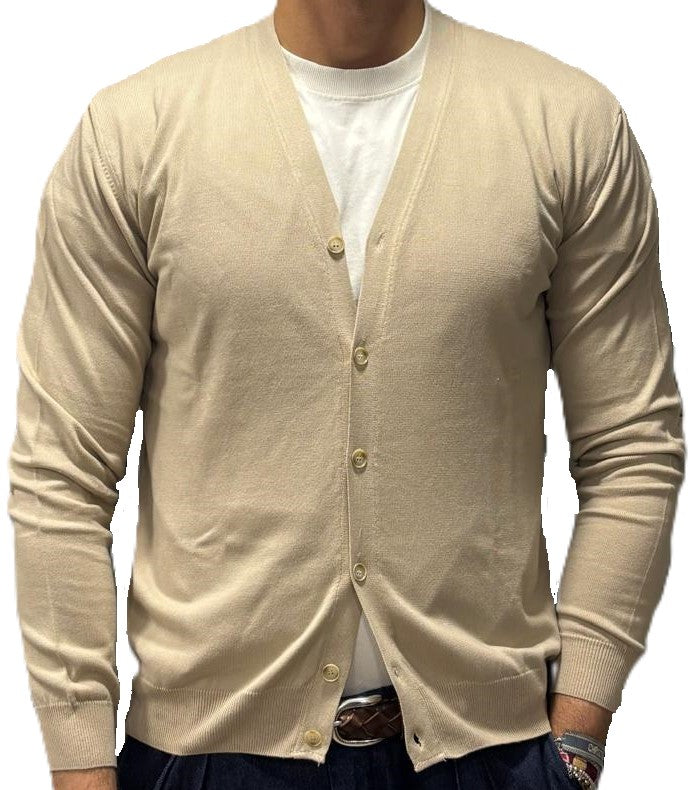 Pure cotton cardigan