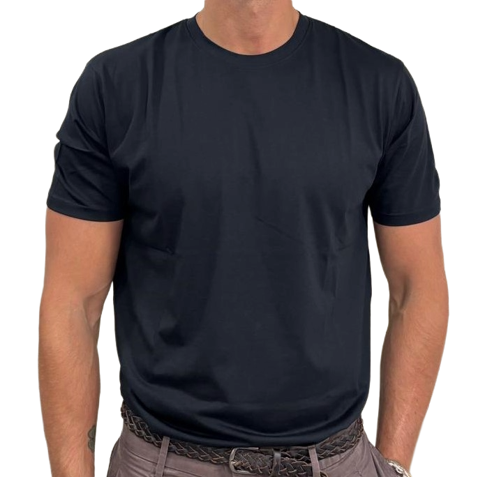 T-shirt puro cotone in jersey extra fine