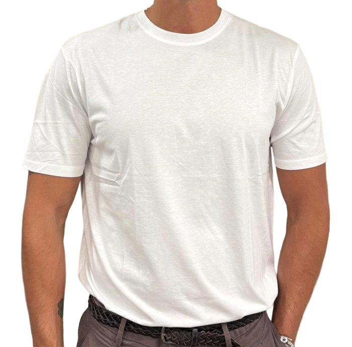 T-shirt puro cotone in jersey extra fine
