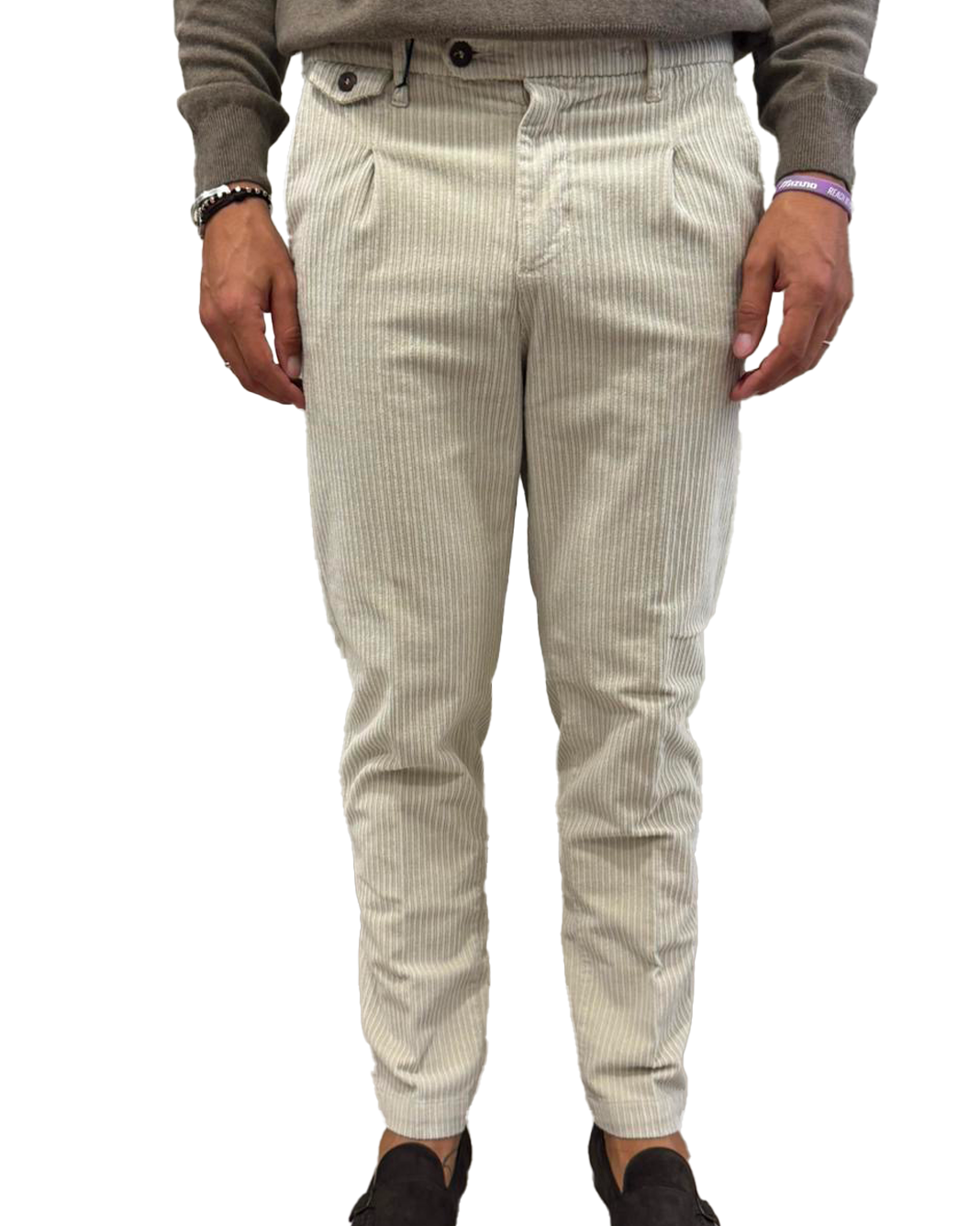 Pantalone slim in velluto S. Nautica