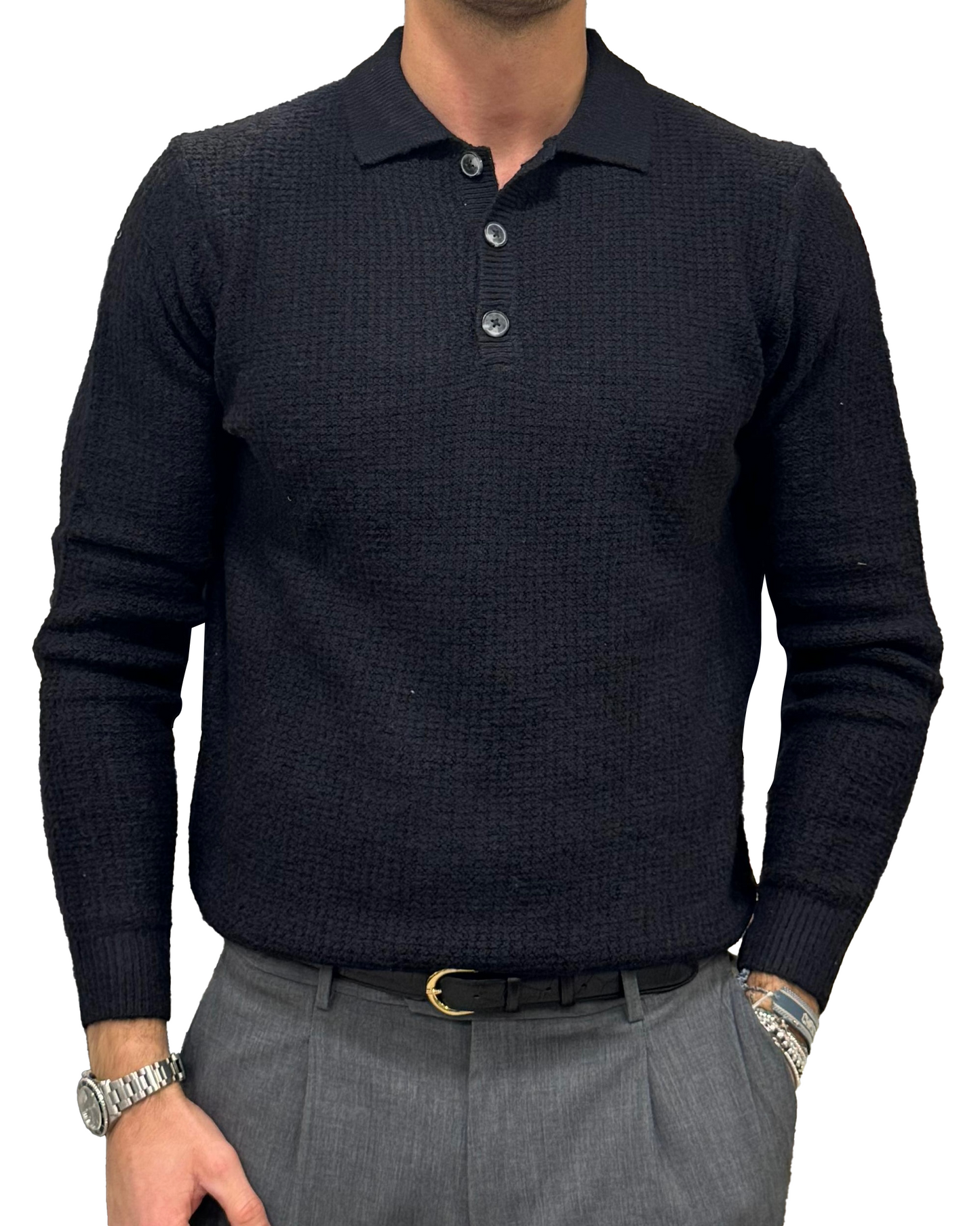 Polo over misto lana