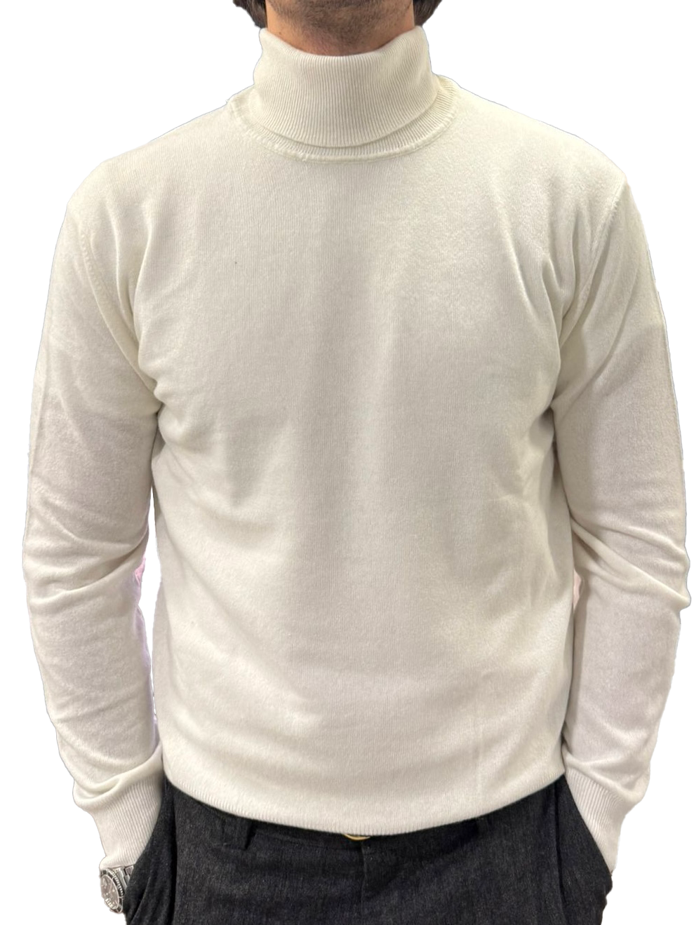 Dolcevita in lana Lambswool