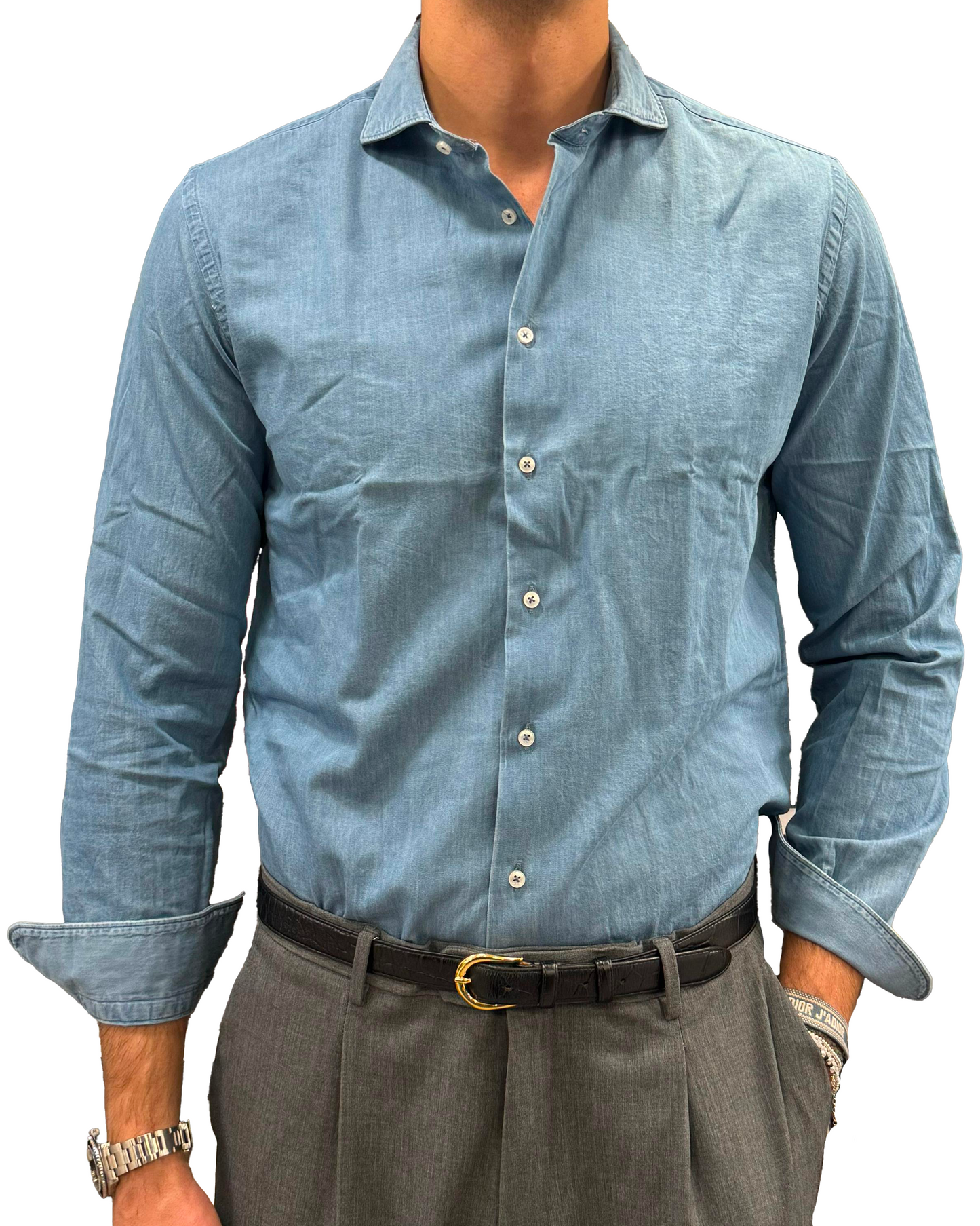Camicia denim Marcus