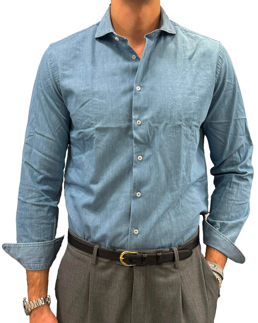 Camicia denim Marcus