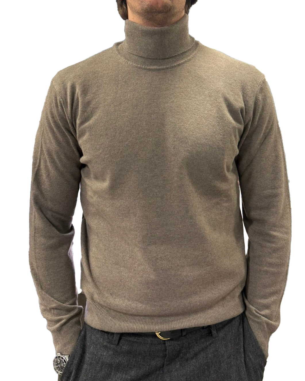 Dolcevita in lana Lambswool