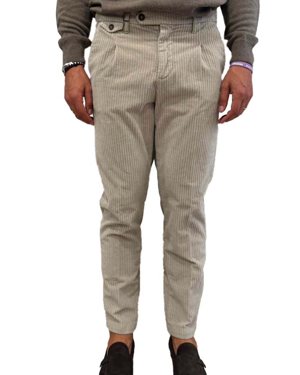Pantalone slim in velluto S. Nautica