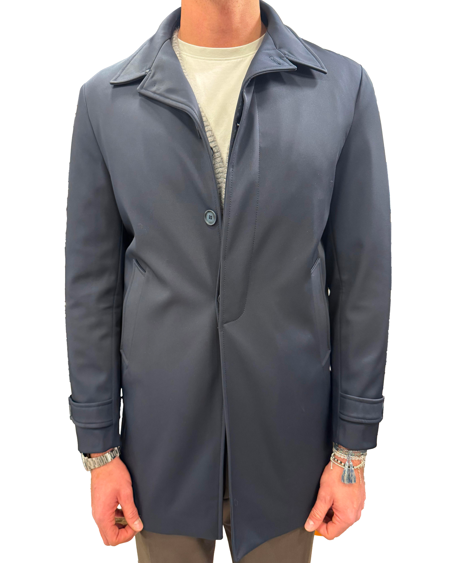 Spolverino in tessuto tecnico Squad