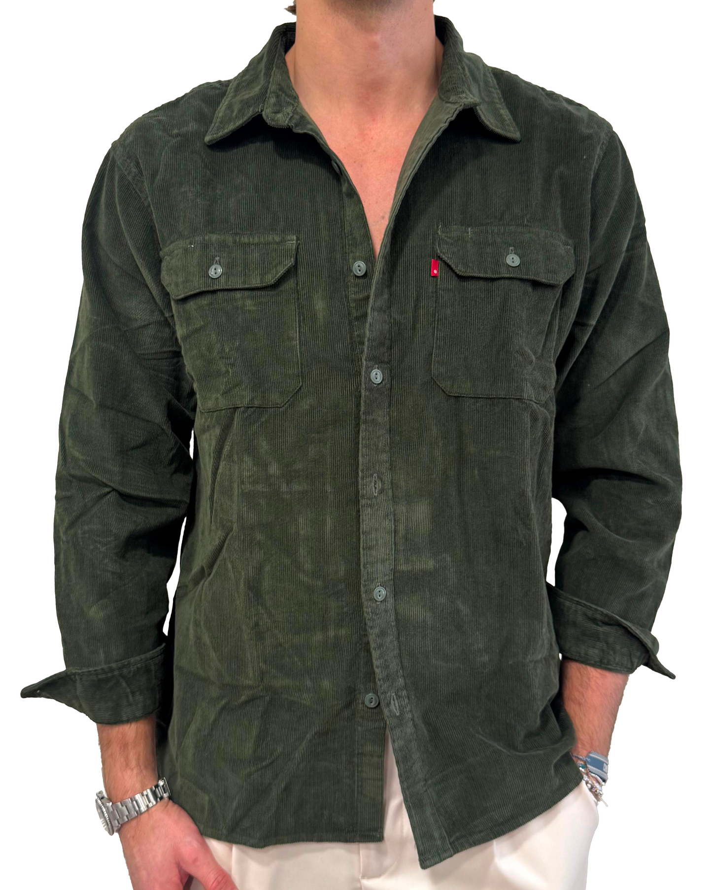 Giacca camicia Levi's relaxed fit in velluto a coste