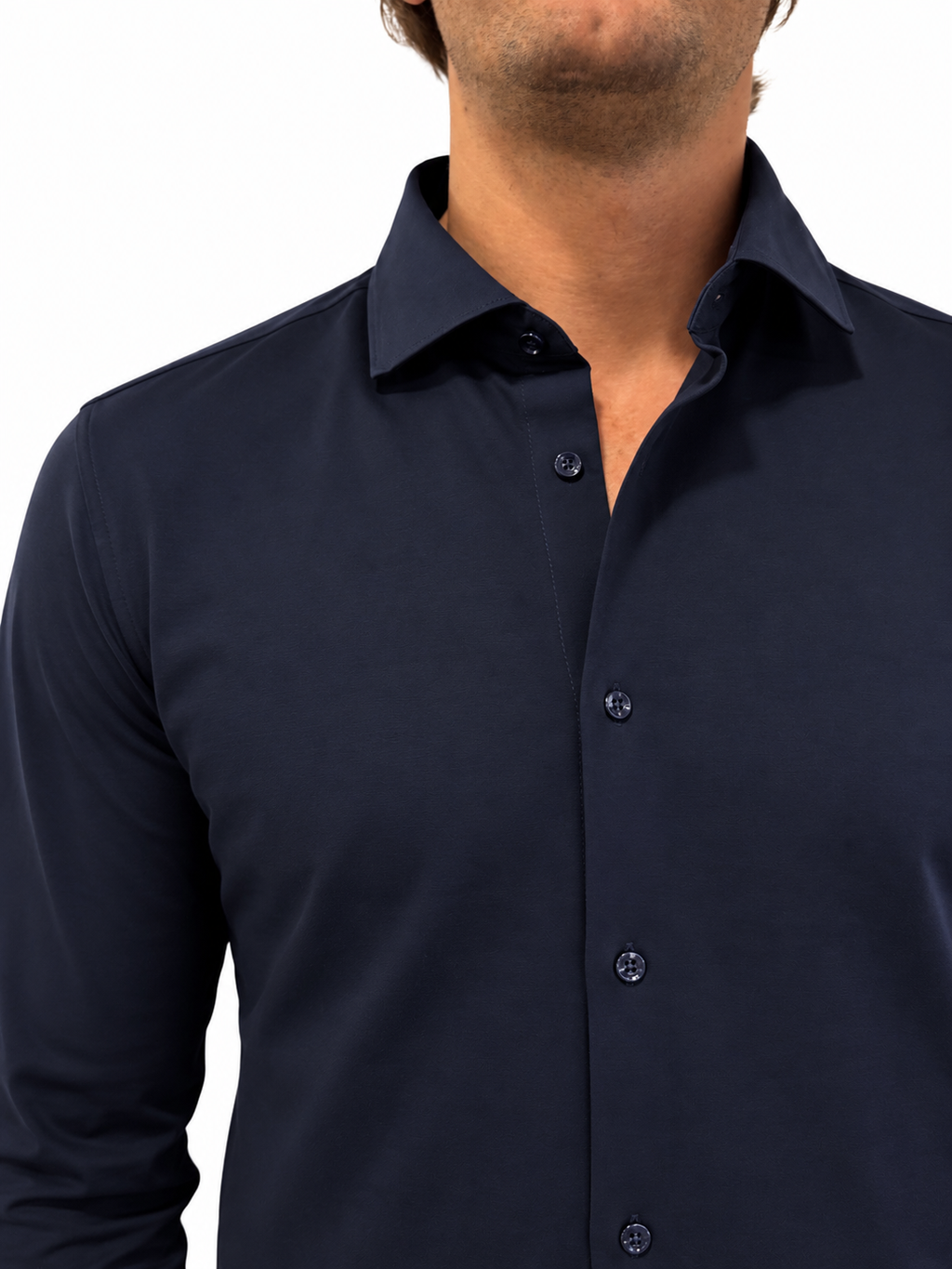 Polo camicia tutta abbottonata AD