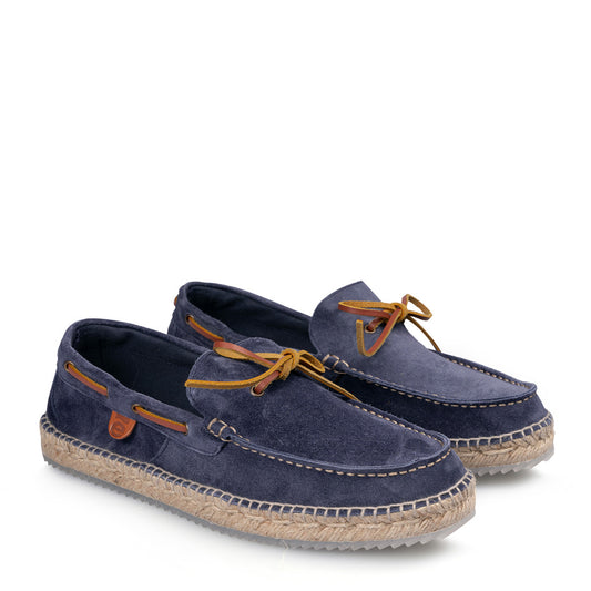 Mocassino Espadrilles in camoscio