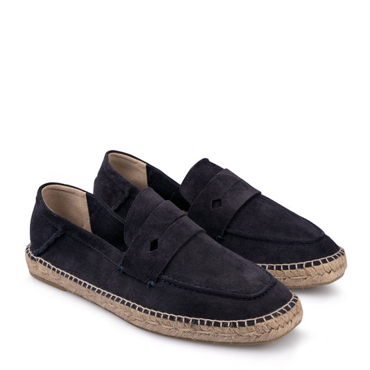 Mocassino Espadrilles blu